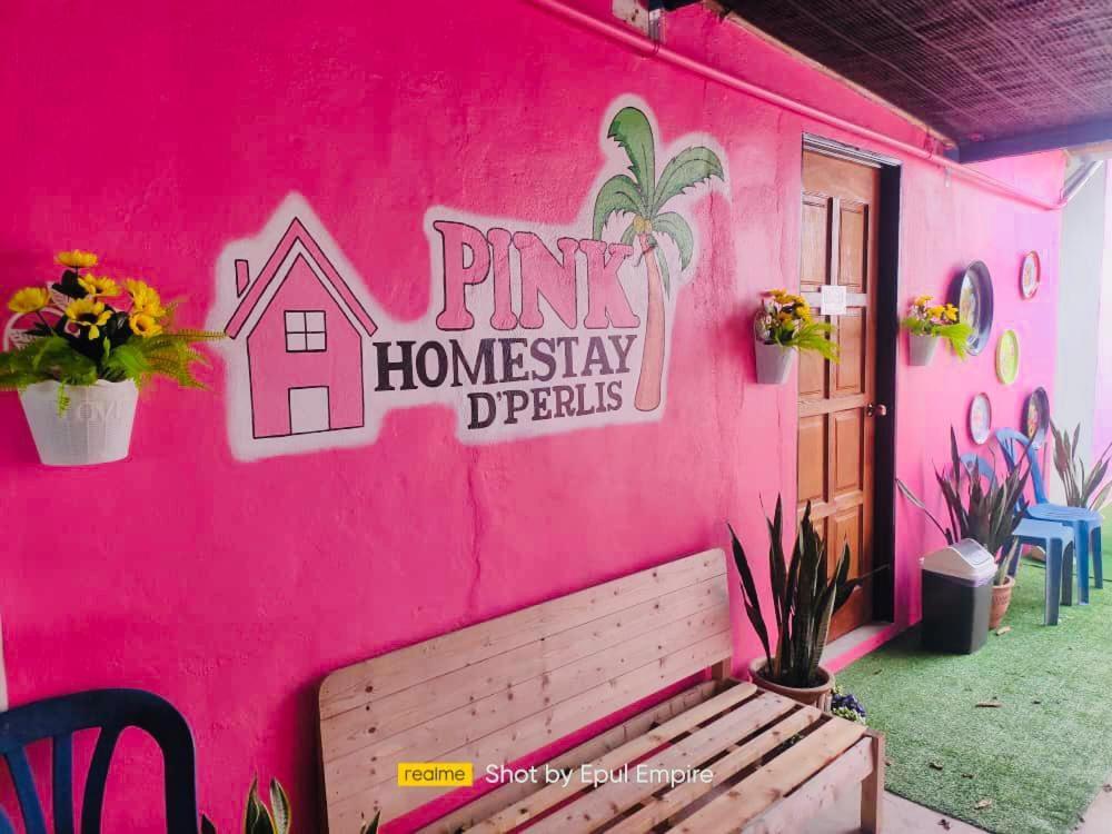 Pink Homestay D'Perlis 캉가르 외부 사진